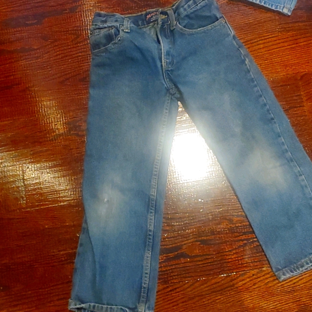 Boys blue jeans